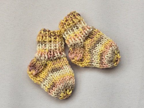Puppensocken herbstfarben - puppensocken,,