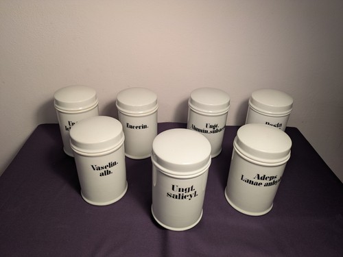 Alte apothekengefäße dose - alte,