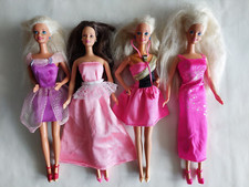 Mattel 4x Barbie Puppen Vintage 1966