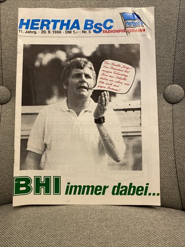 Programm 89 hertha - programm,