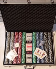 Pokerkoffer Poker 1000 Chips