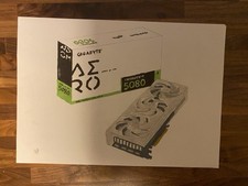 Grafikkarte GIGABYTE GeForce RTX 5080 Aero White Weiß Handgemalt Bild PEN