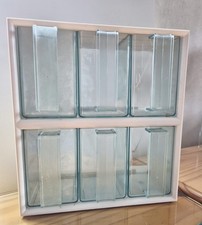 Schüttensatz für Küchenschrank 6 Schütten 2 Etagen