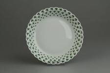 Suppenteller klein Salatteller Haviland Limoges Torse Trefle Vert Kleeblatt