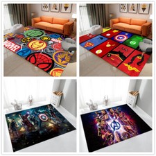 3D Marvel Avengers Teppich Kinder Fußmatten Schlafzimmer Wohnzimmer Bodenmatte
