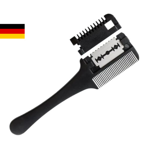 Kamm mit rasierklinge haar - kamm,
