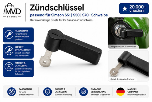 Zündschlüssel für simson - für,