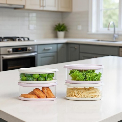 Glass airtight containers heat - glass,