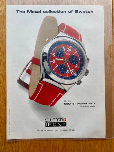 Swatch irony chrono secret - chrono,