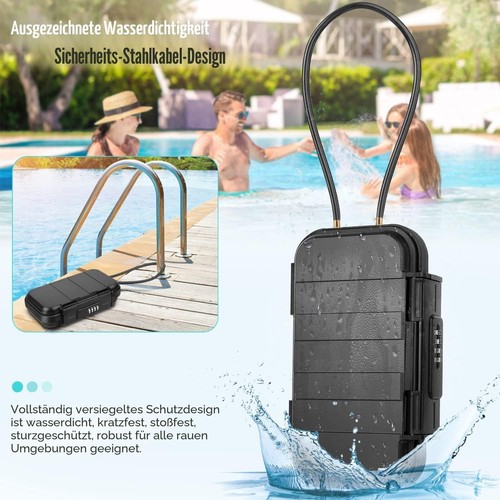 Kleiner tragbarer safe - kleiner,
