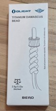 Olight Titanium Damascus Bead