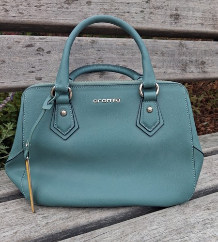 Cromia handtasche petrol - handtasche,