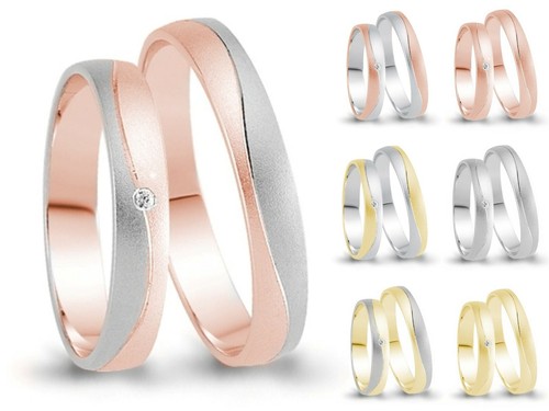 Paar trauringe gold 333 - paar,