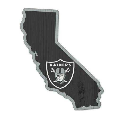 Nfl holzschild raiders - nfl,