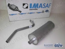 IMASAF Auspuffset Mitteltopf +