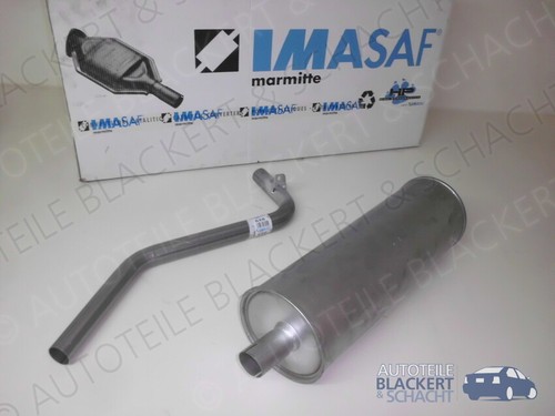 Imasaf auspuffset mitteltopf - imasaf,
