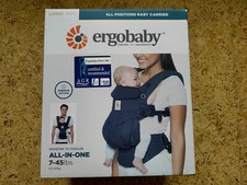 Ergobaby Omni 360 Babytrage All-in-One (Omni Classic) Navy Mini Dots