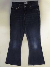 MultiBlu Mega Flare Jeans Hose Schlaghose Dunkelblau Stonewashed W29 L32