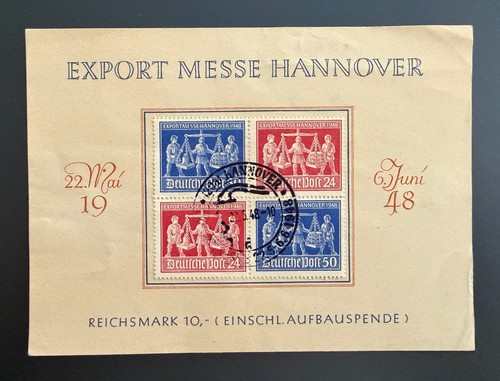 Hannover exportmesse 1948 - 👉,