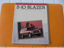 USA Prospekt Chevrolet S 10 Blazer 1991