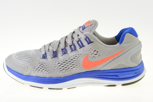 Nike lunarglide grau blau - 4, grau/blau