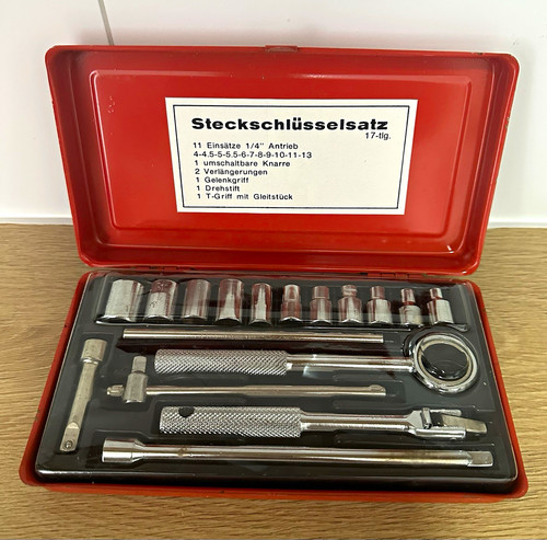 Vintage steckschlüsselsatz - vintage,