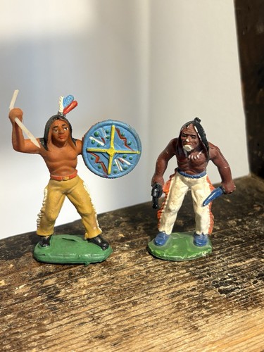 Ddr gummi indianer georg - 2x, gummi-indianer