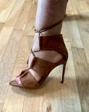 ZARA Leder Stiefeletten