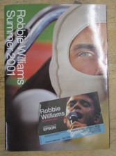 ROBBIE WILLIAMS SUMMER 2001