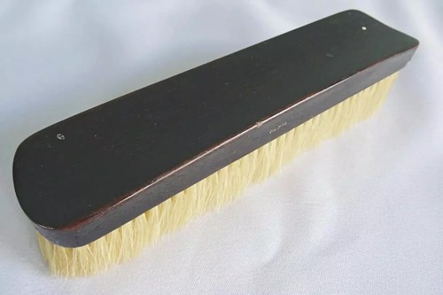 Antike ebenholz kleiderbürste - antike,