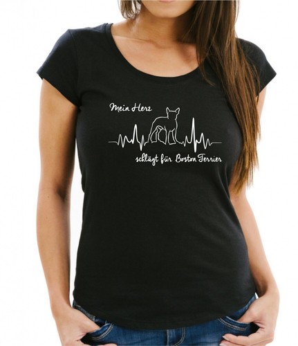 Boston terrier damen - terrier, t-shirt