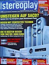 STEREOPLAY 12/03,PRIMARE DV30,TEAC DV50,NAD L 70,MAGNAT OMEGA 530,VELODYNE DD 18