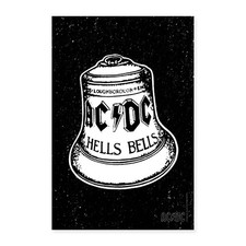 AC/DC Hells Bells Logo On A
