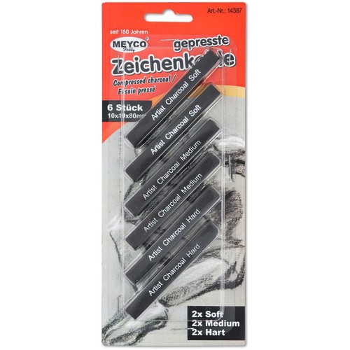 Gepresste zeichenkohle - gepresste,