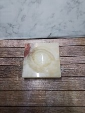 Aschenbecher aus Marmor/Onyx -