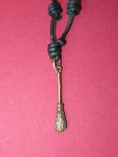 Hexenbesen, Bronze Anhänger, Bronzeschmuck Mittelalter Keltisch Neu