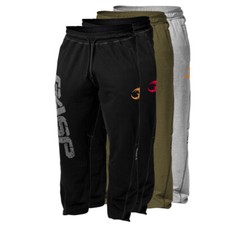 GASP Vintage Sweatpants Trainingshose Schwarz Grau Bodybuilding Gym Wear Fitness