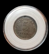 5 Pfennigs 1921 E  - Wilhelm II type 2 - small shield In Vorzüglich#19