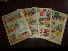 DDR Mosaik Digedags Heft  1 , 2 mal heft 3 und heft 5, Bastelware