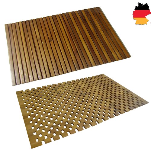 Badematte akazienholz 80x50 - akazienholz, cm