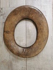 Vintage Holzform Holzblock Modisten Hutmacher Krempe Hutform 1 Stück