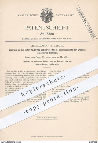 Original patent salzmann - ch.,