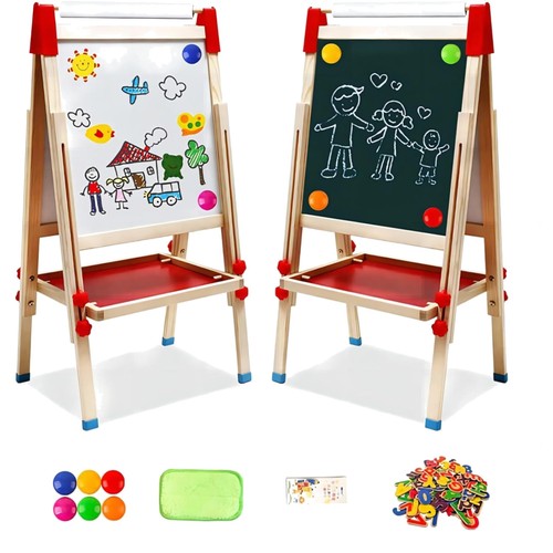 Kindertafel holz whiteboard - holz,
