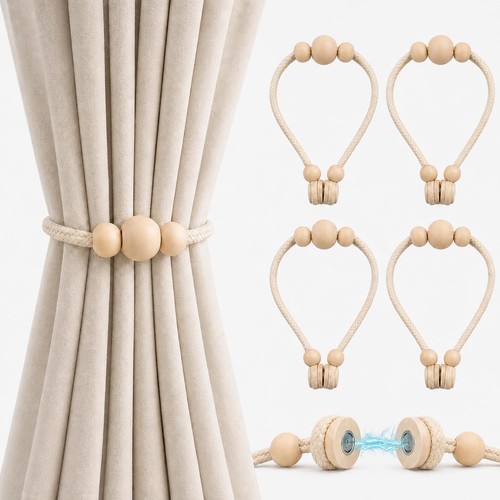 Magnetische vorhang raffhalter - magnetische,