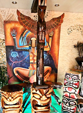 Totempfahl, Marterpfahl Deko Totem Pole Wood Deco 1,50 Meter Little Big Horn