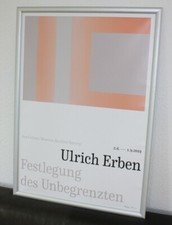 Ulrich Erben Konkrete Kunst  Vintage Original Poster 