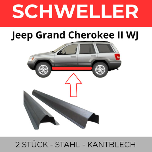 Schweller kantblech jeep - jeep, grand