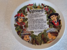 deko teller SCHWARZWALD O HEIMAT  BAREUTHER WALDSASSEN 52 durchmesser ca 20 ,5cm