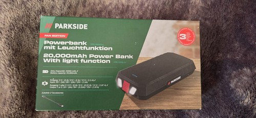 Parkside powerbank 20000 mah - powerbank,