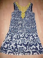 Super sexy Kleid Sommerkleid Desigual 40 M NEU Orient blau weiß gelb